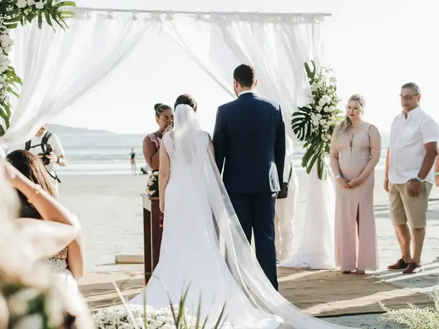 Intimate Beach Wedding